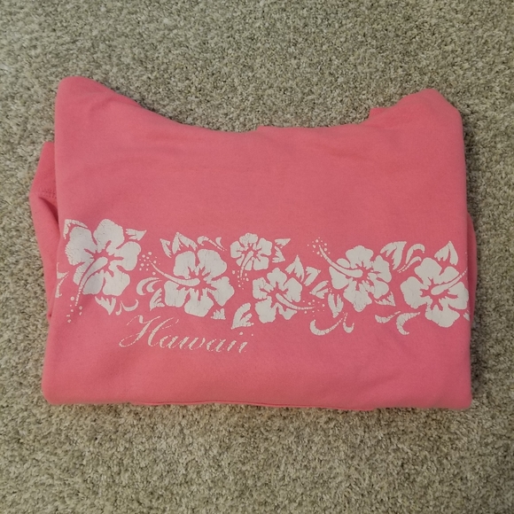 Bubblegum Hawaii Sweatshirt Hoodie - Picture 2 of 3